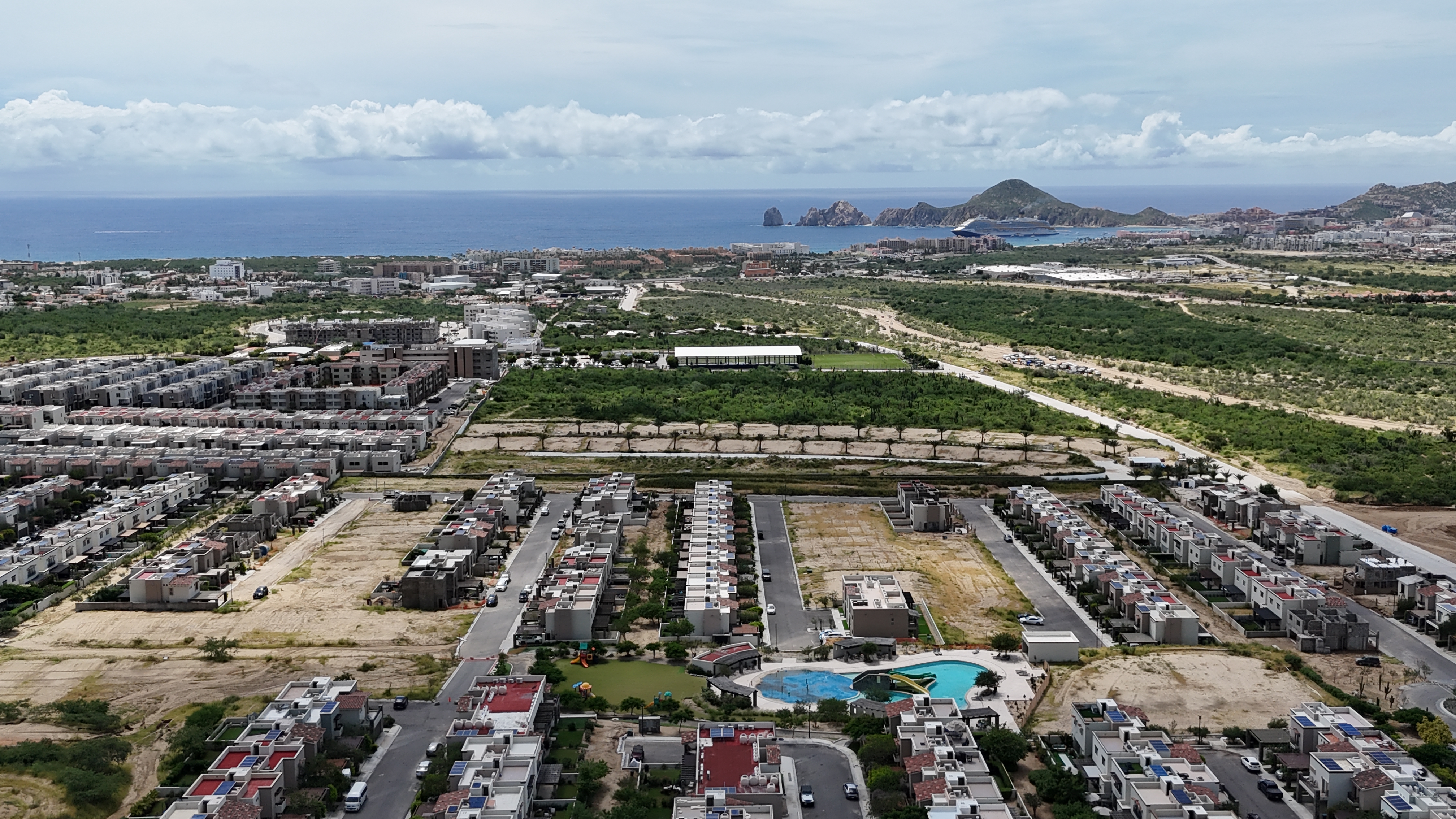 Vista de desarrollo en Los Cabos